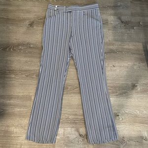 Men’s vintage 70s striped trousers